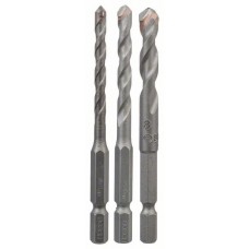 2608589527 Набір свердел для плитки HEX-9 Ceramic, 3 шт. 5; 6; 8 mm