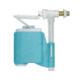 Кран в бачок 1/2" пластик Go-Plast