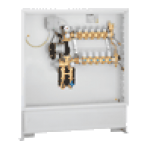 1626C3/1725C1 Коллектор в шкафу с насосом Caleffi