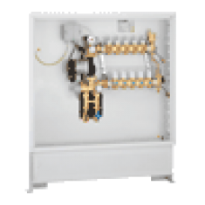 1626C3/1725C1 Коллектор в шкафу с насосом Caleffi
