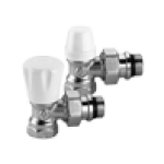 411431 Комплект угловых радиаторных кранов 1/2" Caleffi