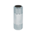 F195 длинный ниппель хромированный 3/8"x50мм Pattaroni