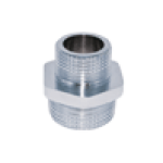 F591 Pattaroni ниппель редукционный хромированный 1/8"x1/4"