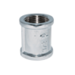 F270 муфта хромированная 1/4" Pattaroni