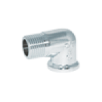 F92 колено хромированное 1/8" ВН Pattaroni