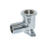 F94 колено настенное хромированоое 1/2" ВВ Pattaroni