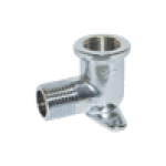 F95 колено настенное хромированоое 1/2" ВН Pattaroni