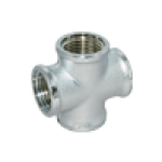 F132 Крестовина ВВВВ хром 1/4" Pattaroni