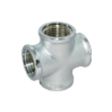 F132 Крестовина ВВВВ хром 1/2" Pattaroni
