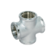 F132 Крестовина ВВВВ хром 1/4" Pattaroni