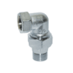 F19 сборка (конус) никель угловая 3/8" ВН Pattaroni