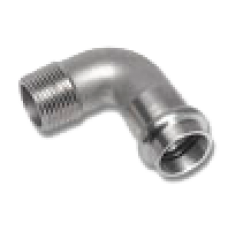 9092AG NiroSan пресс фитинг колено 90° 15x1/2" Впр-Нрез