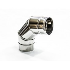Колено из нержавеющей стали 90° PlusTerm